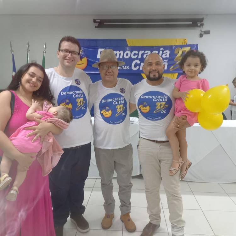 Dr. Ruy Costa Neto Pré Candidato a prefeito de Três Lagoas reúne mais de 600 pessoas em evento do DEMOCRACIA CRISTÃ - DC 27