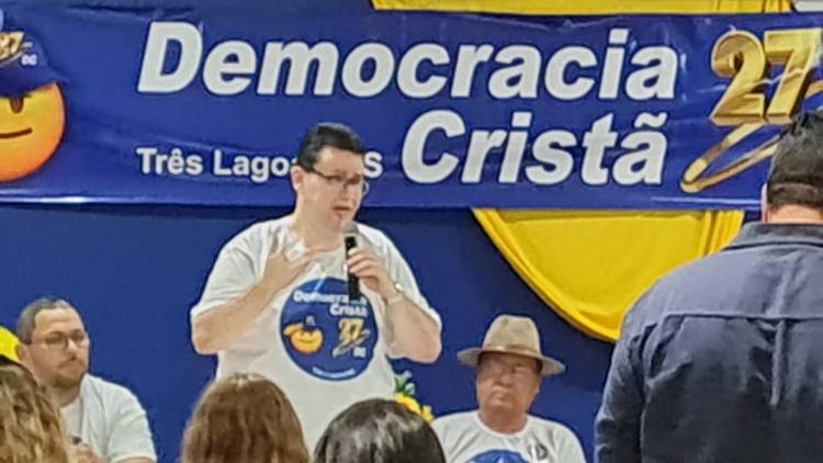 Dr. Ruy Costa Neto Pré Candidato a prefeito de Três Lagoas reúne mais de 600 pessoas em evento do DEMOCRACIA CRISTÃ - DC 27