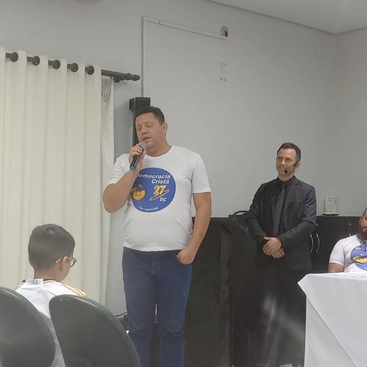 Dr. Ruy Costa Neto Pré Candidato a prefeito de Três Lagoas reúne mais de 600 pessoas em evento do DEMOCRACIA CRISTÃ - DC 27