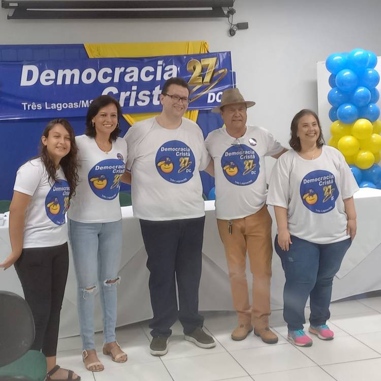 Dr. Ruy Costa Neto Pré Candidato a prefeito de Três Lagoas reúne mais de 600 pessoas em evento do DEMOCRACIA CRISTÃ - DC 27