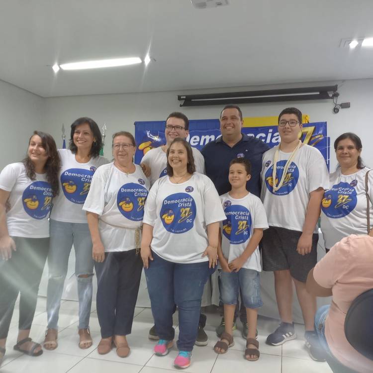 Dr. Ruy Costa Neto Pré Candidato a prefeito de Três Lagoas reúne mais de 600 pessoas em evento do DEMOCRACIA CRISTÃ - DC 27