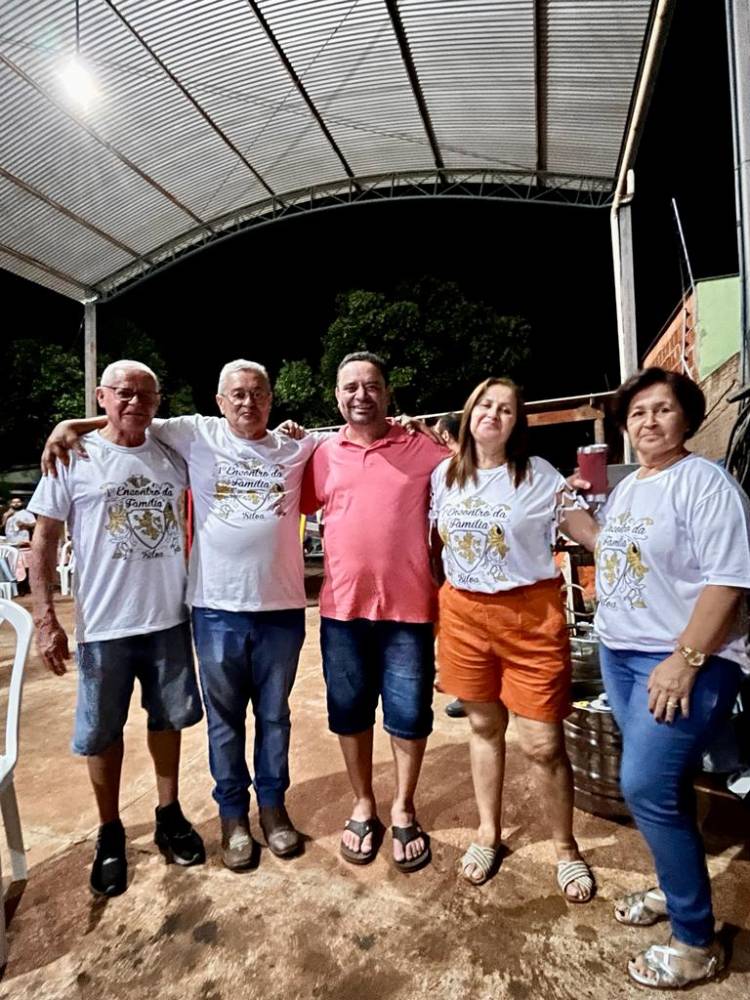 Emoção marca o “Primeiro Encontro da Família Silva” em Três Lagoas-MS