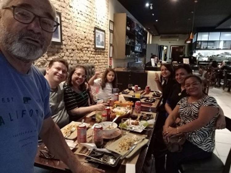 Pré candidato a prefeito Dr. Ruy Costa (DC 27), janta com Pré candidato a vice Juvas Moreira e discutem choque de Gestão para Três Lagoas
