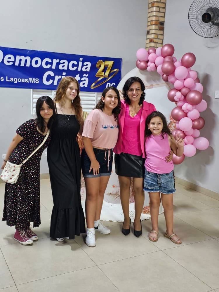 Mulheres do Democracia Cristã comemoram o Dia Internacional da Mulher