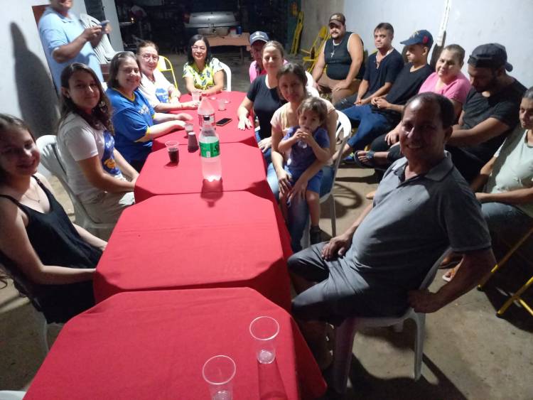 Dr. Ruy Costa visita bairro violeta e janta com lideranças e familiares do Pré candidato a vereador Deyvid Pessuti