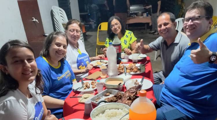 Dr. Ruy Costa visita bairro violeta e janta com lideranças e familiares do Pré candidato a vereador Deyvid Pessuti