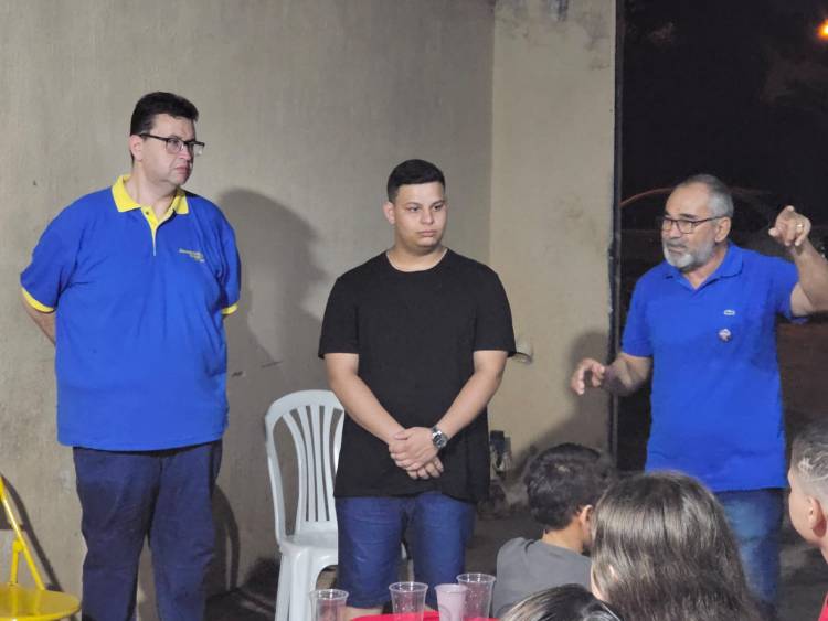 Dr. Ruy Costa visita bairro violeta e janta com lideranças e familiares do Pré candidato a vereador Deyvid Pessuti