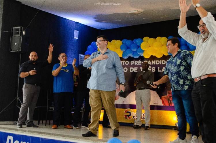 Democracia Cristã oficializa a pré candidatura do Dr. Ruy Costa à prefeitura de Três Lagoas