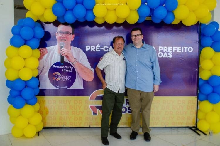 Democracia Cristã oficializa a pré candidatura do Dr. Ruy Costa à prefeitura de Três Lagoas