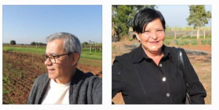 Os pré-candidatos do PSTU à Prefeitura de Três Lagoas, Professor Vitor, e à Câmara Municipal, Rinaldo Prassa e Marli, visitam Assentamento 20 de Março,
