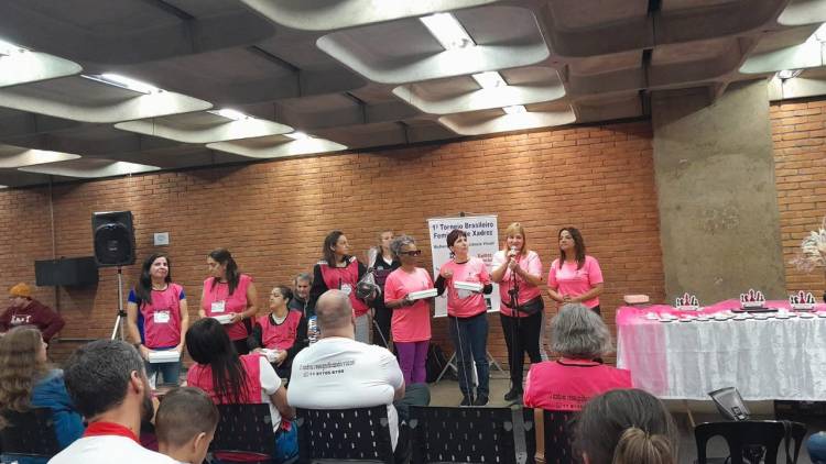 "O xadrez ressignificando vidas!" Primeiro Torneio Brasileiro Feminino de Xadrez de Mulheres com Deficiência Visual,