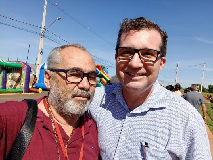  Prefeito Dr. Cassiano Maia,  inaugura  campo de futebol no bairro Bela Vista da Lagoa