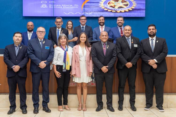 Câmara celebra os 120 anos do Rotary com homenagem em Três Lagoas