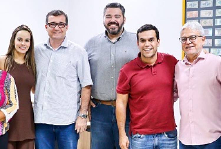 Deputado Federal Beto Pereira visita Câmara de Três Lagoas e é recebido pelo presidente vereador Tonhão