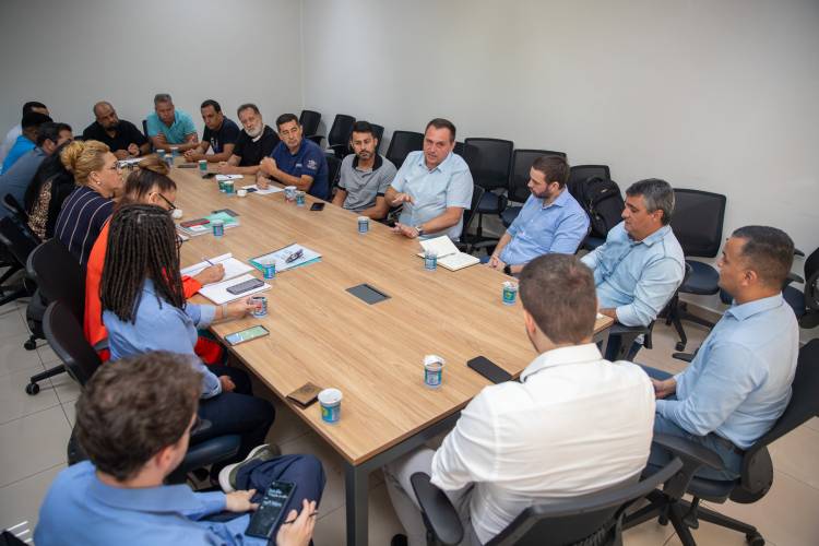 Vereadores recebem representantes da Sanesul e MS Pantanal