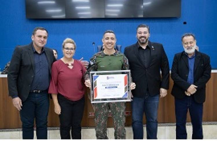  Presidente da Câmara Vereador Tonhão prestigia troca de comando da Polícia Militar