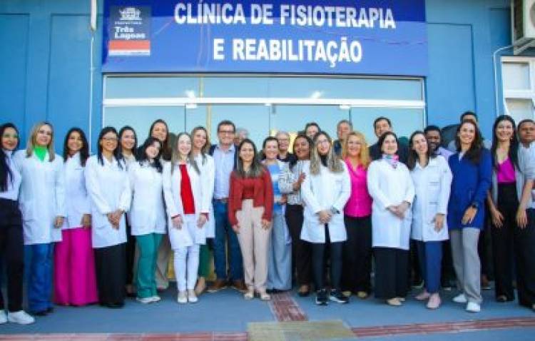 Três Lagoas inaugura ampliação da Clínica de Fisioterapia