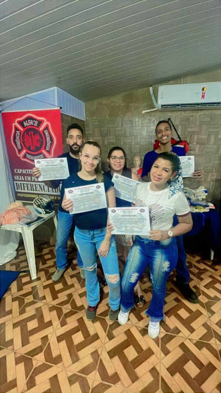 Alfa’s Urgência, Emergência Treinamentos realiza Curso de Capacitação em APH - Atendimento Pré Hospitalar em Urgências e Emergências.