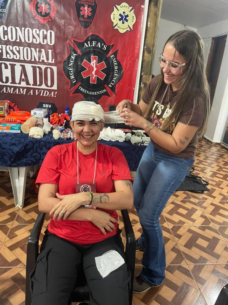 Alfa’s Urgência, Emergência Treinamentos realiza Curso de Capacitação em APH - Atendimento Pré Hospitalar em Urgências e Emergências.