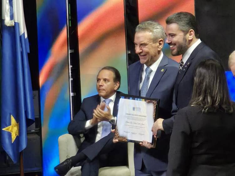 Prefeito Cassiano Maia e vereador Tonhão são homenageados pela Assembleia Legislativa em Campo Grande