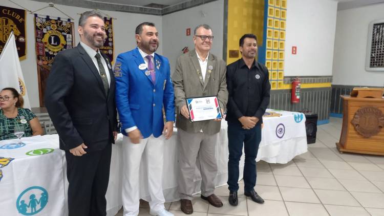 Lions Clube de Três Lagoas celebra 70 anos, recebe mimo dos afilhados, Monção da Câmara de Vereadores e reconhecimento do Governador do Distrito LC 8