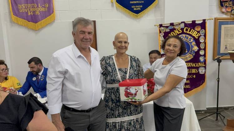Lions Clube de Três Lagoas marca presença na festiva de visita oficial do Governador do Distrito LC  08 no Andradina Sul