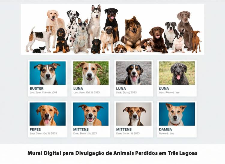 Projeto de Mário Grespan vira lei e Três Lagoas passa a ter Mural Digital para localizar animais perdidos