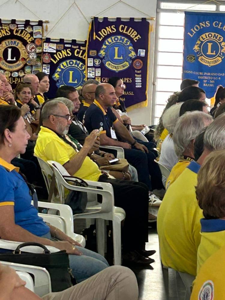 Lions Clube de Três Lagoas participa da 3ª RGD em Paranaiba