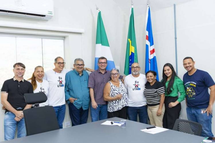 Diretoria da UTAM reúne-se com o prefeito  Dr. Cassiano Maia  