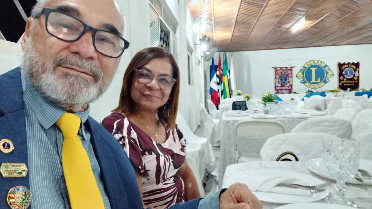 Lions Clube de Três Lagoas prestigia posse de 12  Companheiros  e nova diretoria no Lions Clube de Mirandópolis 