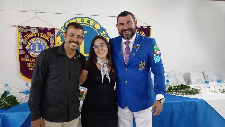 Lions Clube de Três Lagoas prestigia posse de 12  Companheiros  e nova diretoria no Lions Clube de Mirandópolis 